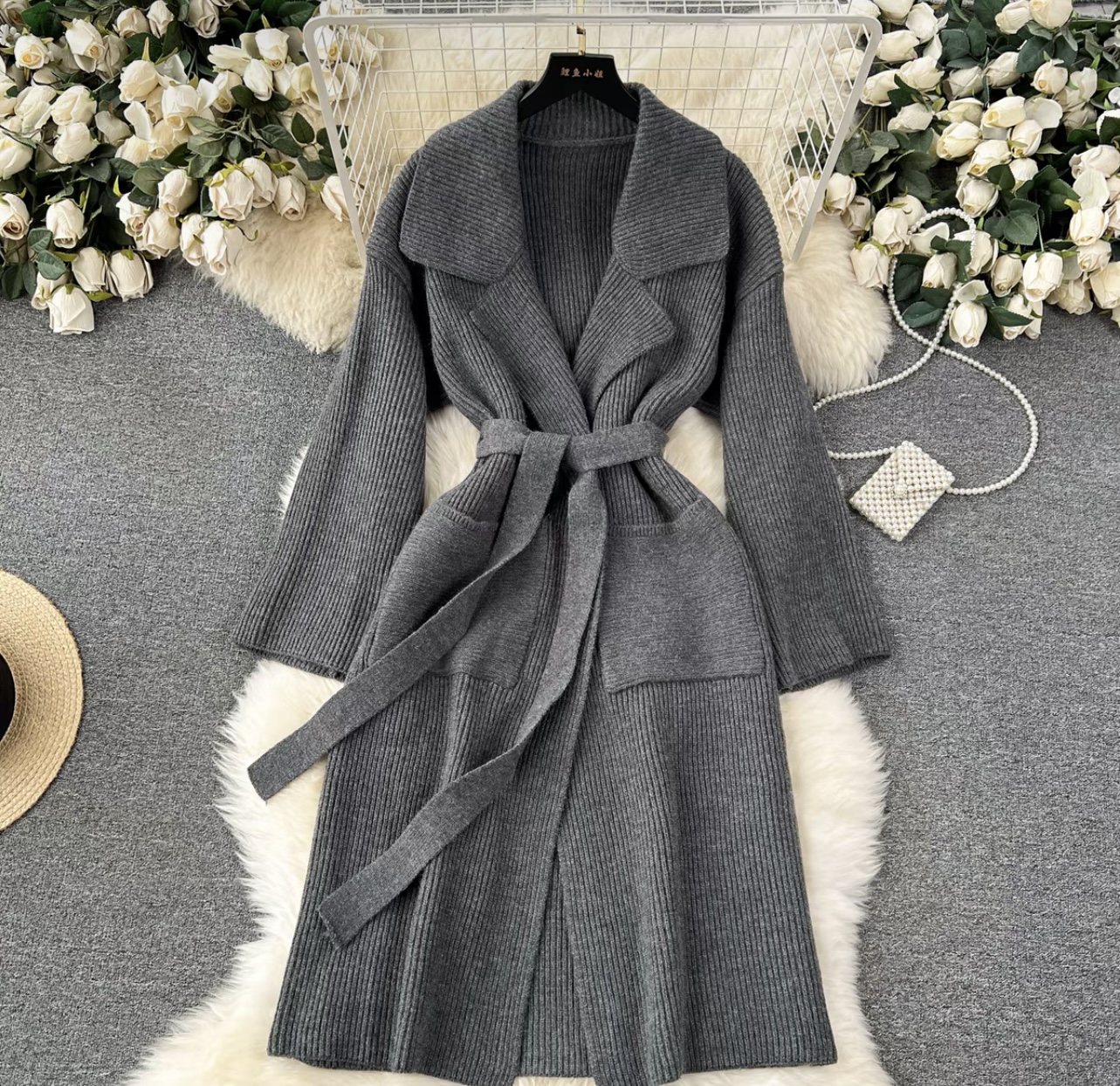 Always my babe knitted kimono KM120 images